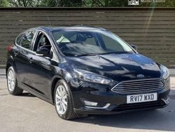 Black Used 2017 Ford Focus Titanium Hatchback | £5,995 (Good price)