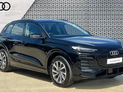 Black New 2025 Audi Q6 e-tron Sport SUV | £56,153
