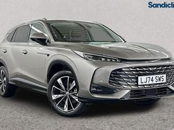 Metallic cosmic silver Used 2024 MG HS Trophy SUV | £19,700 (Expensive)