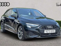 Black Used 2022 Audi A3 e-tron Competition Hatchback | £24,900 (A bit pricey)