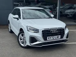 White Used 2022 Audi Q2 S-Line SUV | £19,995 (Fair price)