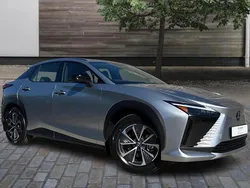 Silver New 2025 Lexus RZ 450e SUV | £42,881 (Fair price)
