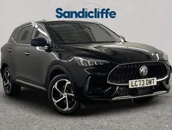 Metallic black pearl Used 2023 MG HS Trophy SUV | £18,237 (Fair price)