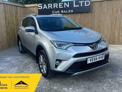 Silver Used 2016 Toyota RAV4 SUV | £9,695 (A bit pricey)