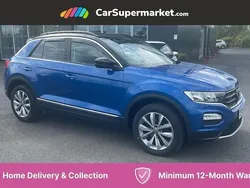 Blue Used 2021 VW T-Roc Design SUV | £17,697 (Fair price)