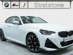 White New 2025 BMW 220 M Sport Coupe | £37,500 (Expensive)