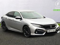 Silver Used 2021 Honda Civic Sport Hatchback | £18,799 (Fair price)