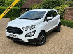 White Used 2018 Ford Ecosport Zetec SUV | £8,474 (Fair price)