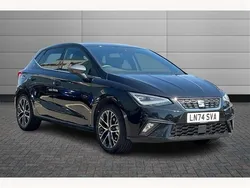Midnight black Used 2024 Seat Ibiza XCELLENCE Hatchback | £18,970 (Fair price)