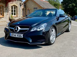 Black Used 2014 Mercedes E220 AMG Cabriolet | £8,995 (A bit pricey)