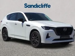 Premium metallic rhodium white Used 2023 Mazda CX-60 Homura-Line SUV | £29,789 (Fair price)