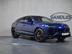 Blue Used 2022 Lamborghini Urus SUV | £188,999 (Good price)