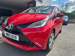 Red Used 2015 Toyota Aygo X-play Hatchback | £4,695 (Fair price)