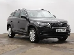Black magic pearl effect Used 2021 Skoda Kodiaq SE L SUV | £24,995