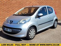 Silver Used 2008 Peugeot 107 Hatchback | £3,495 (A bit pricey)