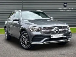 Grey Used 2022 Mercedes GLC220 AMG line Estate | £30,991 (Fair price)