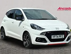 White Used 2024 Hyundai i10 N Line Hatchback | £17,299 (Expensive)