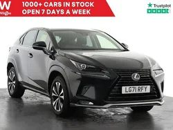 Black Used 2021 Lexus NX300h SUV | £28,499 (Fair price)