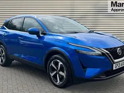 Blue Used 2021 Nissan Qashqai SUV | £16,890 (Fair price)
