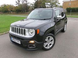 Black Used 2015 Jeep Renegade Limited SUV | £6,990 (Fair price)