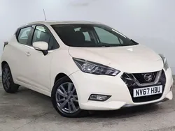 White Used 2018 Nissan Micra Acenta Hatchback | £7,975 (Fair price)