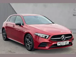Red Used 2022 Mercedes A200 AMG Line Premium Hatchback | £21,275 (Fair price)