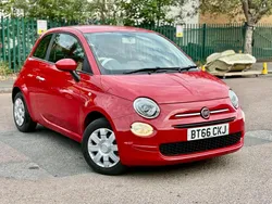 Red Used 2016 Fiat 500 Pop Hatchback | £4,790 (Fair price)