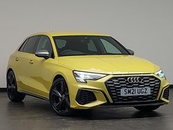 Yellow Used 2021 Audi S3 Comfort Hatchback | £28,998 (A bit pricey)