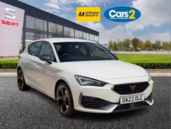 White Used 2023 Cupra Leon VZ1 Hatchback | £22,207 (Fair price)
