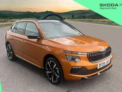 Orange Used 2025 Skoda Kamiq Monte Carlo SUV | £24,995 (A bit pricey)