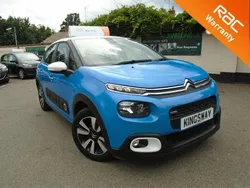 Blue Used 2017 Citroën C3 Feel Hatchback | £6,399 (Fair price)