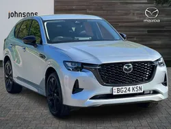 Silver Used 2024 Mazda CX-60 Homura-Line SUV | £35,490 (A bit pricey)