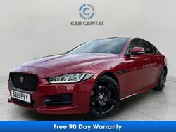 Red Used 2018 Jaguar XE R-Sport Sedan | £10,750 (Fair price)