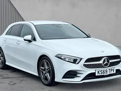 White Used 2020 Mercedes A180 AMG Line Premium Hatchback | £20,802 (Expensive)