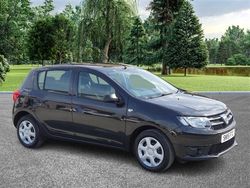 Black Used 2015 Dacia Sandero Ambiance Hatchback | £6,495 (A bit pricey)