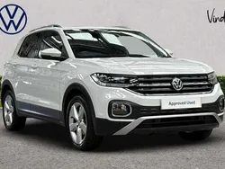 White Used 2019 VW T-Cross SEL SUV | £14,411 (Fair price)