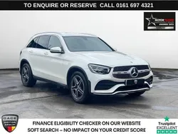 White Used 2019 Mercedes GLC220 AMG line SUV | £17,970 (Good price)