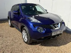 Blue Used 2017 Nissan Juke N-Connecta SUV | £6,290 (Fair price)