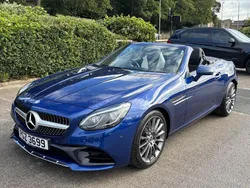 Blue Used 2017 Mercedes SLC200 AMG line Cabriolet | £17,350 (Fair price)