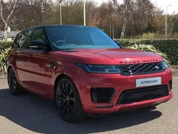 Red Used 2019 Land Rover Range Rover Sport SUV | £34,250 (A bit pricey)