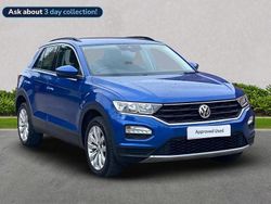 Blue Used 2019 VW T-Roc SE SUV | £12,859 (Fair price)