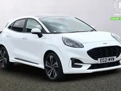 White Used 2021 Ford Puma ST-Line X Hatchback | £15,499 (Fair price)