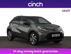 Green Used 2022 Toyota Aygo Hatchback | £12,499 (Fair price)