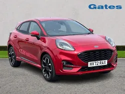 Red Used 2022 Ford Puma ST-Line X Hatchback | £15,299 (Fair price)