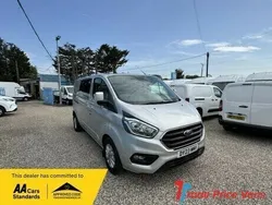 Silver Used 2023 Ford Transit Custom Limited Van | £24,995 (Expensive)