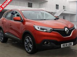 Red Used 2018 Renault Kadjar Dynamique SUV | £10,150 (Fair price)