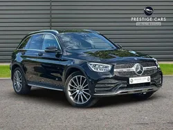 Black Used 2022 Mercedes GLC300 AMG Line Premium SUV | £30,293 (Good price)