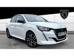White Used 2022 Peugeot 208 Allure Premium Hatchback | £12,974 (Fair price)