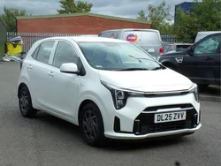 White New 2025 Kia Picanto 2 Hatchback | £16,695 (A bit pricey)