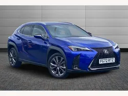 Blue Used 2022 Lexus UX 250h Sport Design Packet SUV | £24,695 (Fair price)